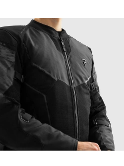 Kurtka motocyklowa tekstylna Rebelhorn Hiflow V czarna + Gratisy